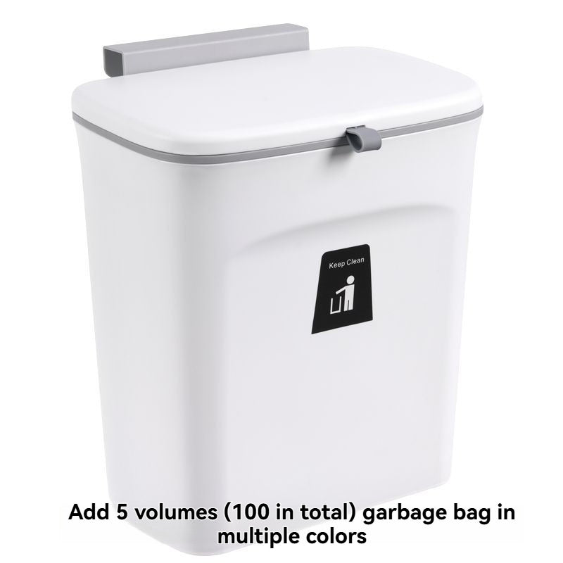 Wall-mounted Toilet Kitchen Trash Can