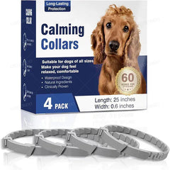 3-Pack Calming Collars for Dogs & Cats - 30 Day Pheromone Anxiety Relief