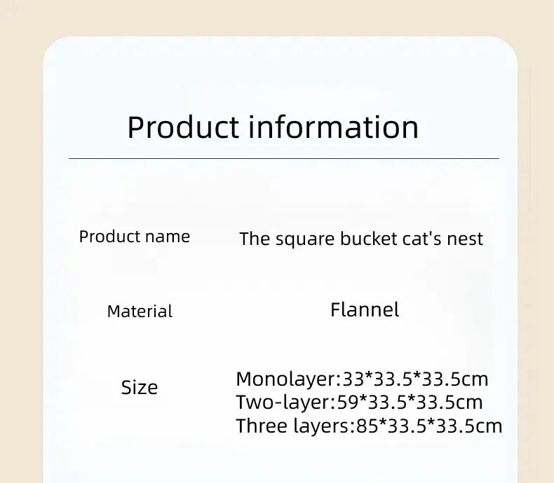 3-Tier Cat Condo with Hanging Toys - Multi-Level Covered Pet House