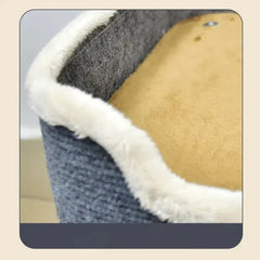 3-Tier Cat Condo with Hanging Toys - Multi-Level Covered Pet House