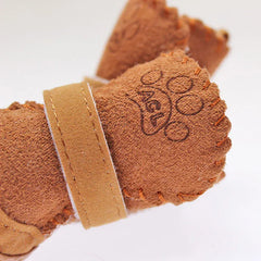 4-Pack Winter Dog Boots - Waterproof Anti-Slip Shoes for Small Medium Dogs