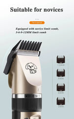 Dog Clippers Low-noise Pet Grooming Tool Cat Animal Hair Cutter Trimmer Haircut Shave perros y gatos de pelo maquina afeitadora