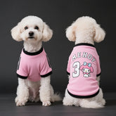 2025 Pet Dog Clothing Set Vests and T-Shirts Breathable and Cool Summer Apparel Brand Mellody IP Licensed Patterns Dog King