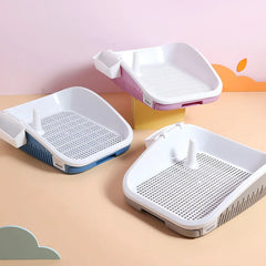 Animal Pet Dog Hygiene Cleaning Supplies Portable Dog Toilet Double Layer Dog Mat Training Cat Puppy Pee Toilet Accessories