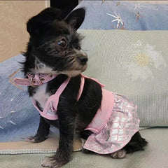 Dog Bikini Swimsuit Summer Puppy Bathing Dress Beach Clothes Cat Costume for Puppy Dog Cat Mermaid Pet Bikini for Chihuahua Pug