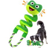 Interactive plush squeaky toys are suitable for large, medium and small dogs - intelligent breed puppy toys
