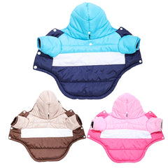 Winter Cat Clothes Warm Windproof Hoodies Jacket For Small Medium Cats Dogs Kitten Sphynx Pug Kitty Chihuahua Soft Pet Costume