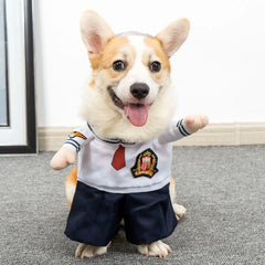 Dog Clothes Funny Costume Halloween Puppy Sweatshirt Suit Dog Cosplay Clothes Party Clothing Cat Dog Sets Pet Dress Dog Outfits