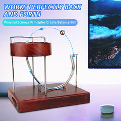 Art Perpetual Motion Machine Plastic Art Motion Inertial Automatic Creative Infinite Jumping Table Toy Home Table Decoration
