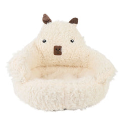 Pet Sofa Bed Winter Christmas Warm Cotton PP Comfortable Washable Relaxing Winter Cat Couch Bed for Puppy Kitty