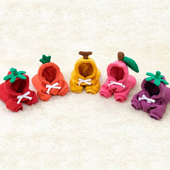 Winter Pet Hoodie Sweater Sports Cat Clothes for Cats Kitten Dog Pullovers Sweatshirt Fruit Animal Cosplay Pets Clothing Costume