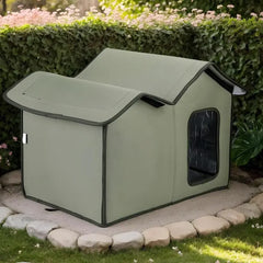 Outdoor Cat House Detachable Roof Easy To Clean Pet Bed Waterproof Practical Cat Nest Cat and Dog Multifunctional Universal Bed