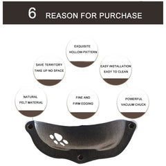 Hot Sale Pet Hammock Beds Bearing 20kg Cat Window Lounger Suction Hammock Pet Cat Window shelf Comfortable Cat Ferret Pet Bed