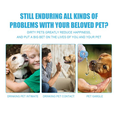 YEGBONG Pet Toothpaste Edible Formula Tartar Control Freshens Breath Gentle Oral Cleaning for Dogs Cats All Breeds Daily Use