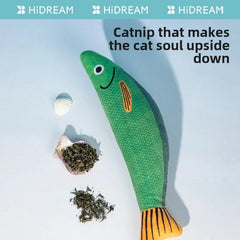 Simulation Fish Interactive Chew Toy for Cat, Catnip Toys, Pillow Toys for Kitty, Various styles,cute. Durable, premium