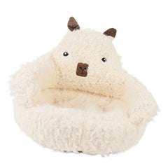 Pet Sofa Bed Winter Christmas Warm Cotton PP Comfortable Washable Relaxing Winter Cat Couch Bed for Puppy Kitty