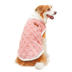1.5-25kg Flannel Dogs Clothes Winter Warm Sweater Pet Clothing Golden Retriever Dog Coats Sweatshirt Pets Puppy Pullover Vest