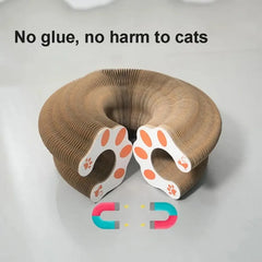 Durable Kitty Kurlz Cat Toy Cat Accordion Magic Organ Cat Scratching Board Cat Toy Ball Scratch Pad Cat Scratcher Kitty Kurlz