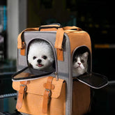 Pet Carrier Backpack for Cats Three-Sided Breathable Thickened Wear-Resistant Sun-Protective Travel Cat Bag Portable Pet Luggage
