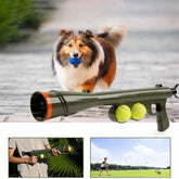 Pet Dog Toys Tennis Throwing and Throwing Equipment Training Supplies Launcher Puzzle Pet Dog Training Interactive Toy Gun