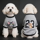 Tom Cat IP Pet Clothes For Dogs Pet Supplies Breathable Cool Comfortable Soccer Jerseys Small-sized Dog Breeds Cool And Stylish