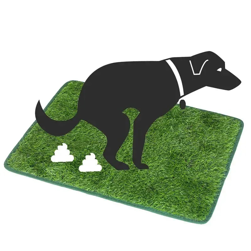 Artificial Grass Dog Toilet - Realistic Pee Pad for Puppy Potty Training