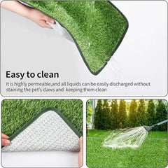 Artificial Grass Dog Toilet - Realistic Pee Pad for Puppy Potty Training