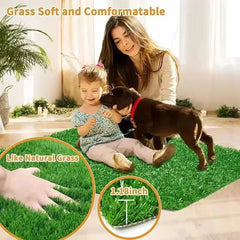 Artificial Grass Dog Toilet - Realistic Pee Pad for Puppy Potty Training