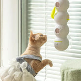 Automatic Cat Teaser Toy - USB Rechargeable Interactive Caterpillar Motion Sensor