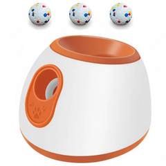 Automatic Dog Ball Launcher - Adjustable Distance Ball Thrower Toy for Dogs