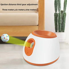 Automatic Dog Ball Launcher - Adjustable Distance Ball Thrower Toy for Dogs