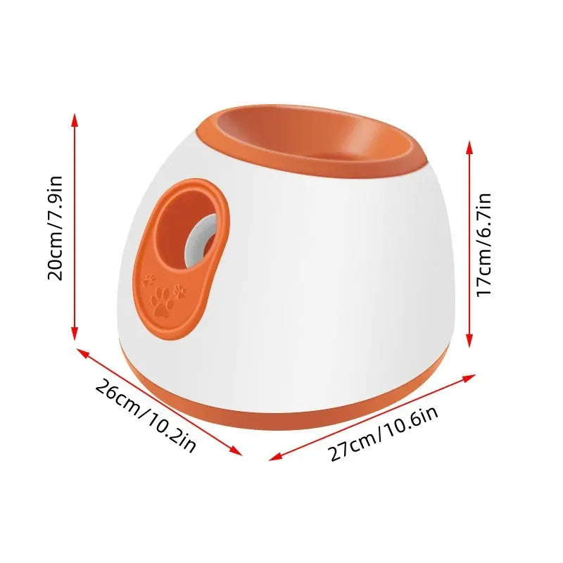 Automatic Dog Ball Launcher - Adjustable Distance Ball Thrower Toy for Dogs