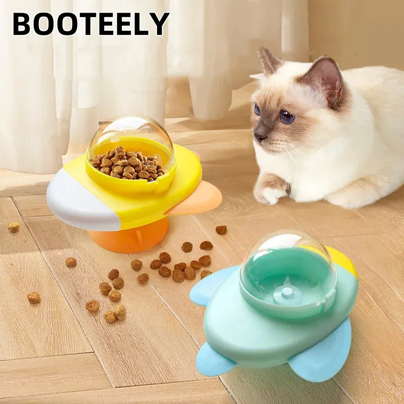 Automatic Treat Dispenser Duck - Interactive Food Puzzle Toy for Dogs Cats