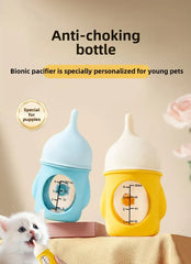 Bionic Pet Milk Bottle - Anti-Choking Newborn Puppy & Kitten Feeding Bottle