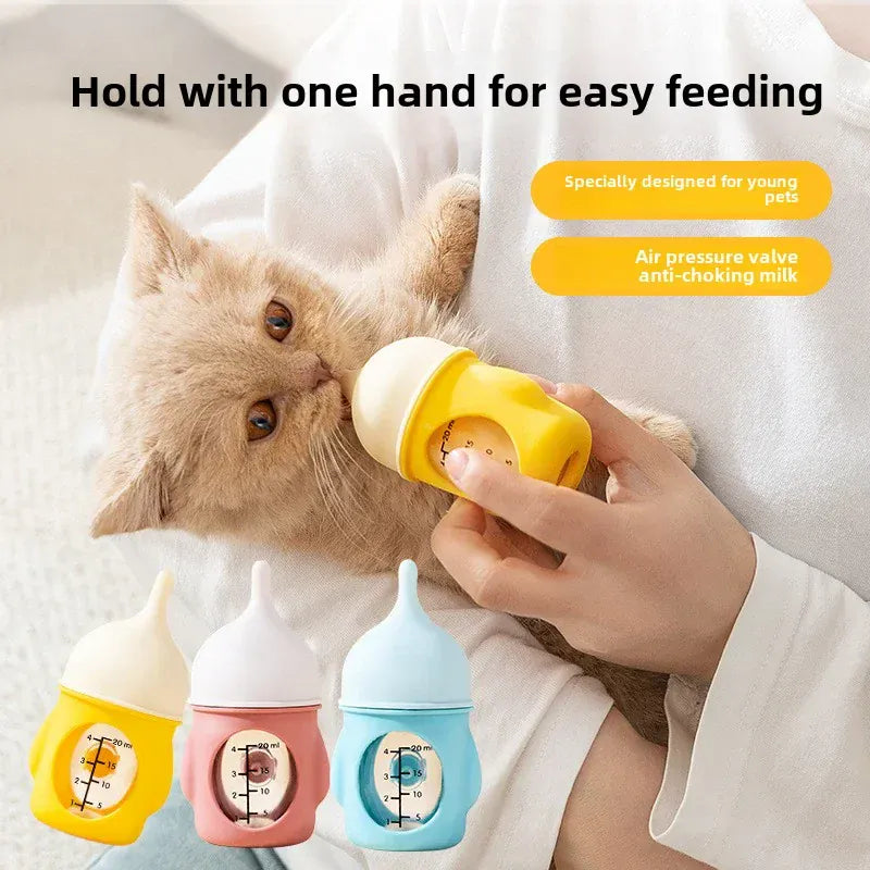 Bionic Pet Milk Bottle - Anti-Choking Newborn Puppy & Kitten Feeding Bottle