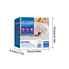 Cat Calming Diffuser Kit - 60 Day Pheromone Stress & Anxiety Relief