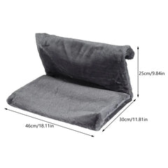 Cat Hanging Radiator Bed – Warm Fleece Basket Hammock with Metal Frame