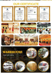 Ceramic Elevated Dog Bowl Stand - 1800ml Double Feeder with Wooden Base