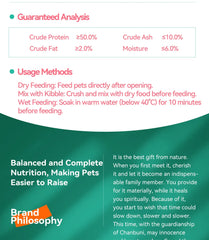 Chanbuni Chicken Cranberry Cat Snacks - Freeze-Dried Meat & Fruit Treats