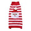 Christmas Pet Sweater - Holiday Themed Dog & Cat Clothing for Small Pets