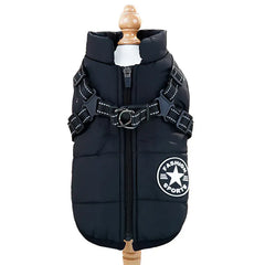 Cotton Pet Chest & Back Vest - Thick Warm Winter Coat for Dogs & Cats
