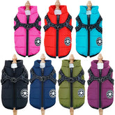 Cotton Pet Chest & Back Vest - Thick Warm Winter Coat for Dogs & Cats