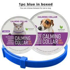 Dog Calming Collar - 60-Day Pheromone Anxiety Relief for Stress & Barking
