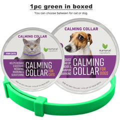Dog Calming Collar - 60-Day Pheromone Anxiety Relief for Stress & Barking