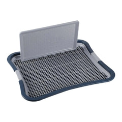 Dog Potty Tray with Post - Indoor Training Toilet for Dogs & Cats