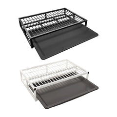 Dog Potty Tray with Pull-Out Drawer - Washable Indoor Training Toilet