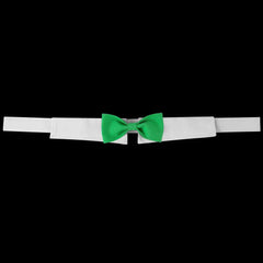Dog Tuxedo Bow Tie - Adjustable Formal Collar for Weddings & Photos