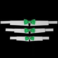 Dog Tuxedo Bow Tie - Adjustable Formal Collar for Weddings & Photos