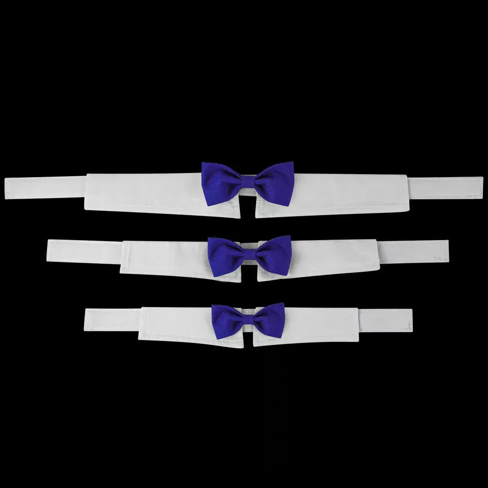Dog Tuxedo Bow Tie - Adjustable Formal Collar for Weddings & Photos