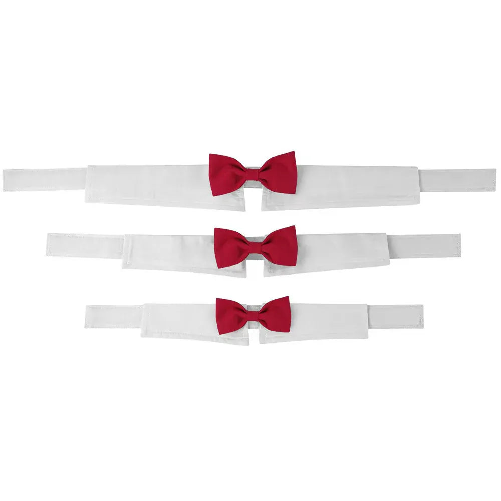 Dog Tuxedo Bow Tie - Adjustable Formal Collar for Weddings & Photos
